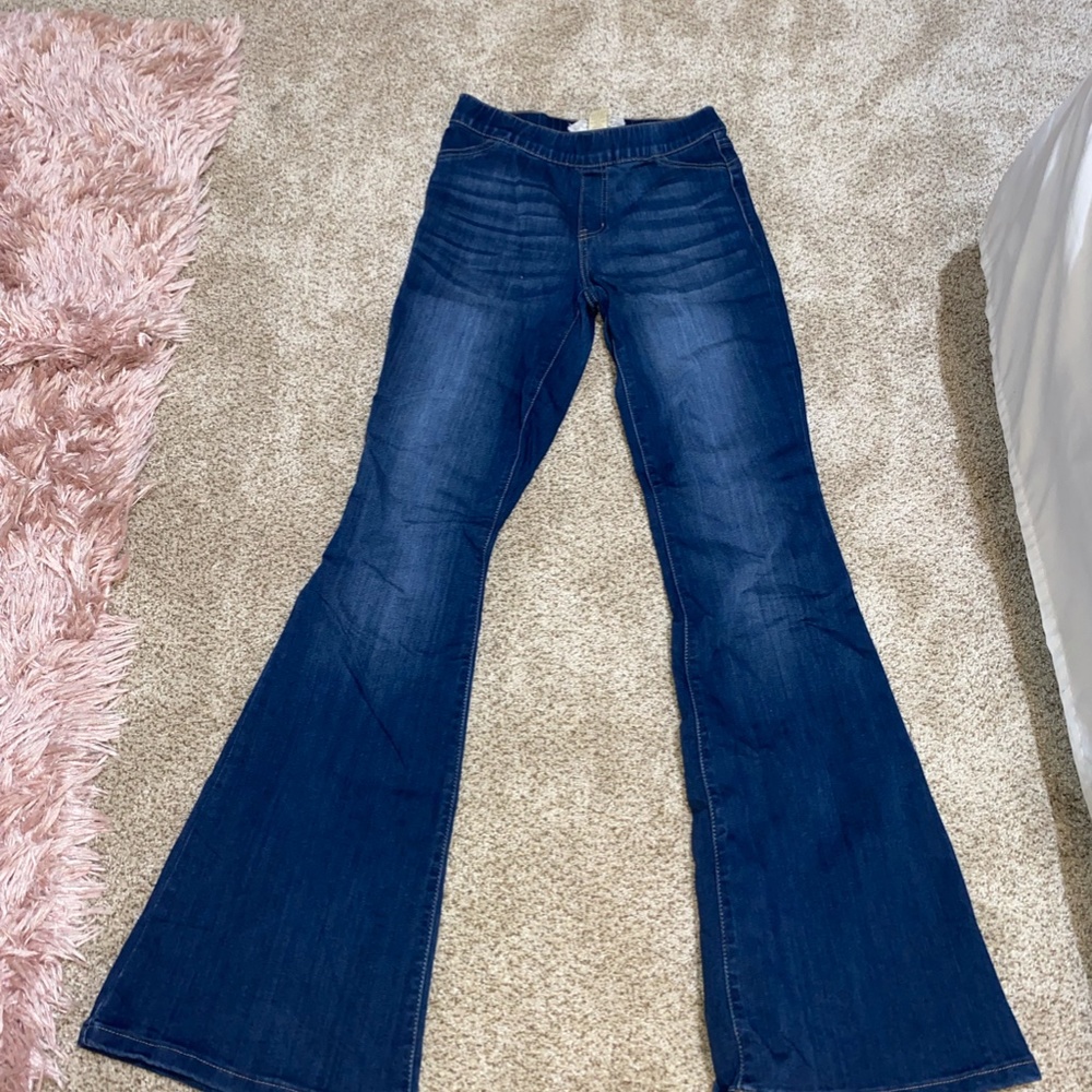 ALTAR'D STATE: blue flare jeans size small